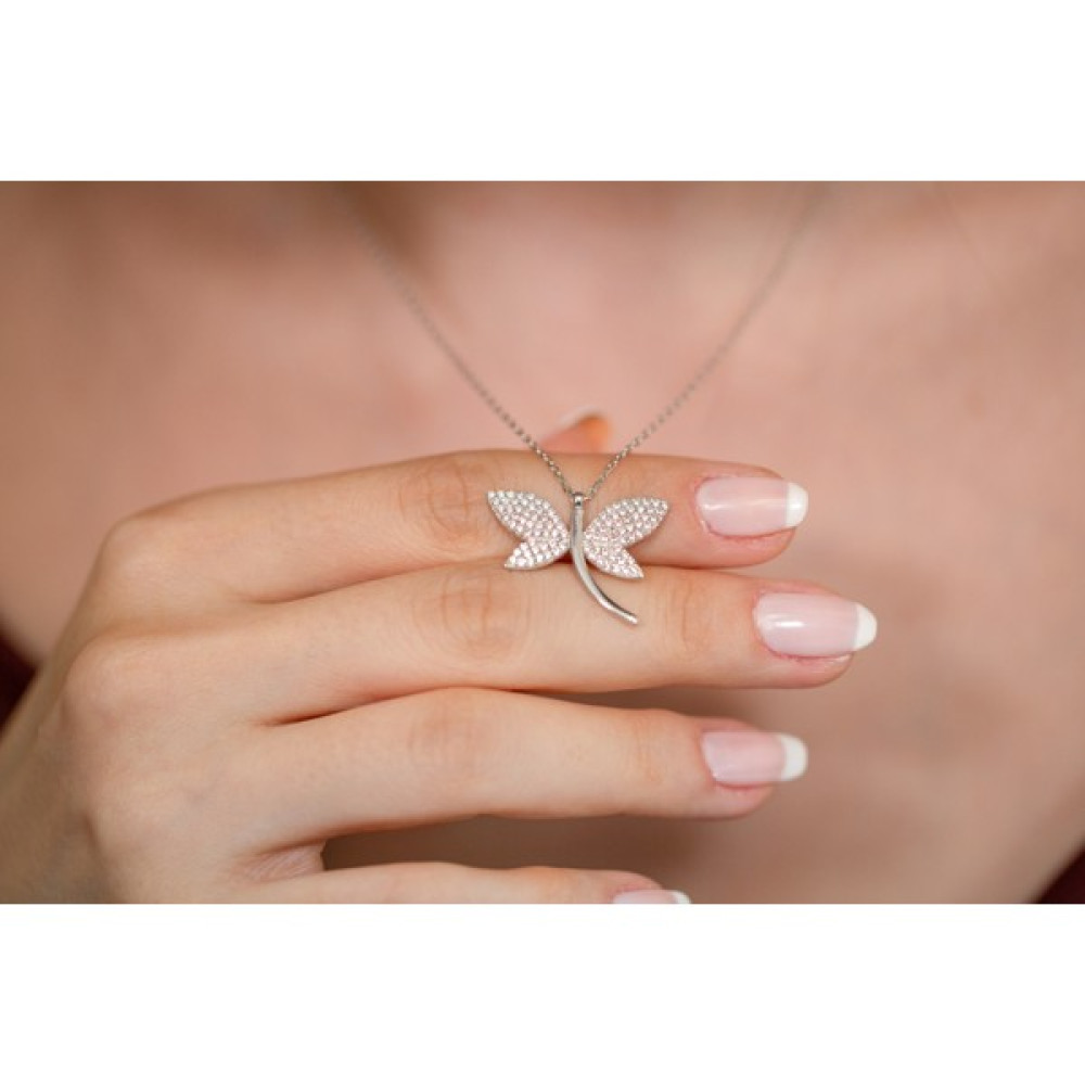 Sientojewels 925 Ayar Gümüş Zirkon Taşlı Yusufcuk Kadın Kolye Gümüş Kolye Fiyatı