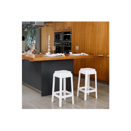 Siesta FOX 65 SİYAH TRANSP Bar Taburesi