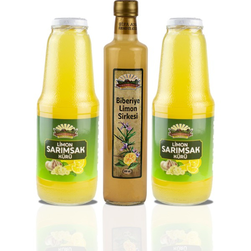 Şifa Ana 2 Adet Sarımsak & Limon Kürü (2 x 1000ML.) - 1 Paket Sos Fiyatı