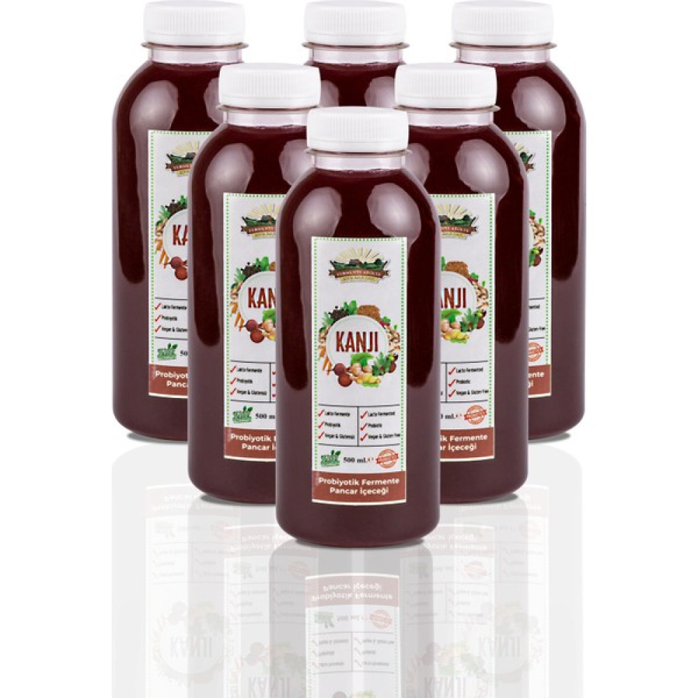 Şifa Ana 6 Adet Pancar Kanji (500 Ml.) (Detoks Pet Şişede) Diğer Fiyatı