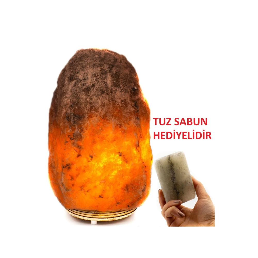 Şifay Çankırı Kaya Tuzu Tuz Lambası 4-6 Kg Arası Ağırlığında Masa Lambası Fiyatı