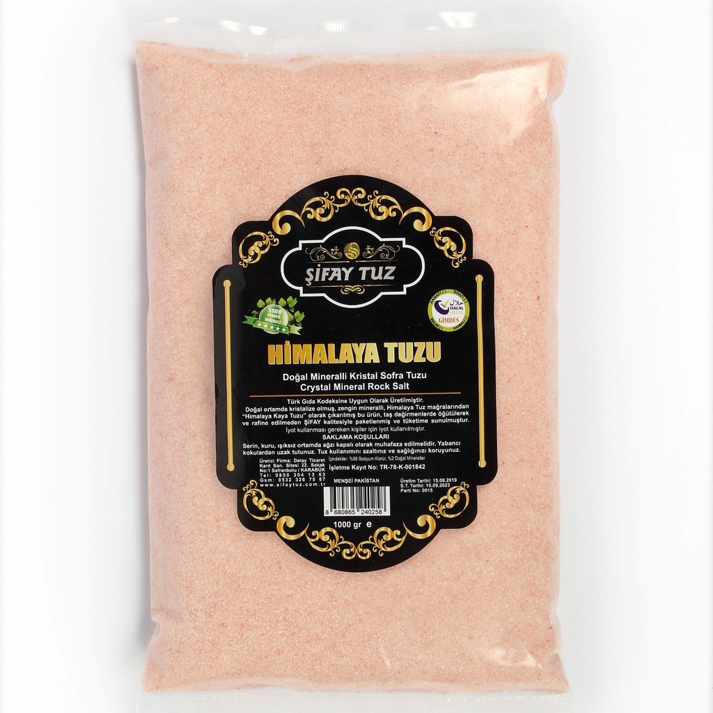 Şifay Himalaya Sofra Tuzu Pembe 1000 gr - 1 kg Diğer Fiyatı