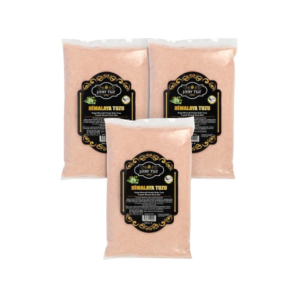Şifay Tuz Himalaya Tuzu Sofra Tuzu 3'lü 1 kg Diğer Fiyatı