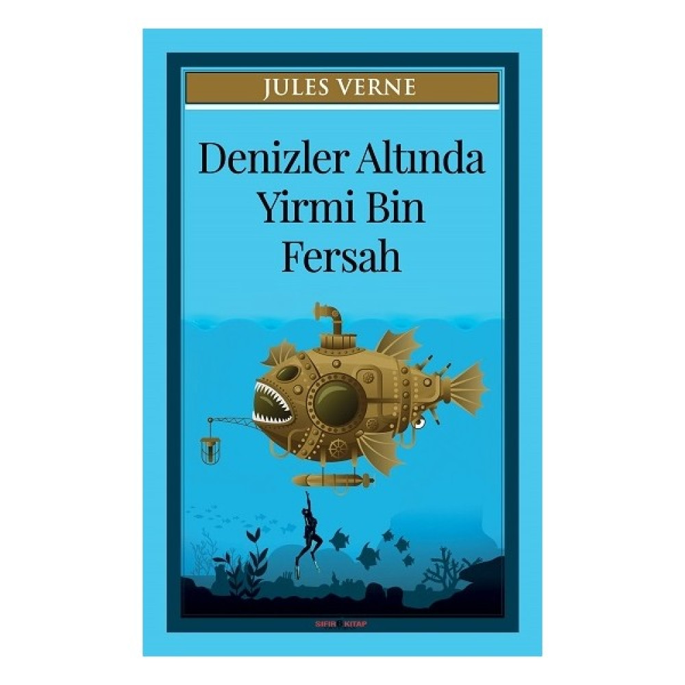 Sıfır 6 Yayınevi Denizler Altında Yirmi Bin Fersah - Jules Verne Çeviri Romanlar Fiyatı