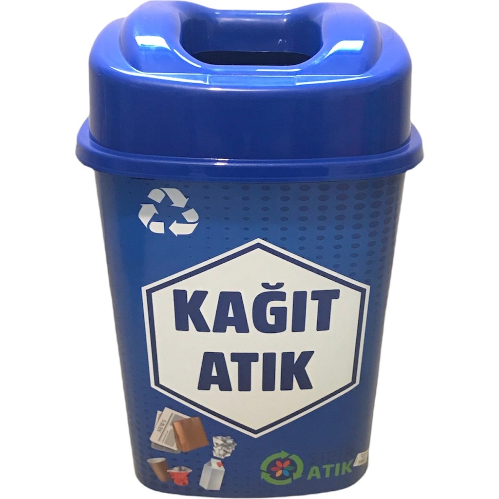 Sıfır Atık Geri Dönüşüm Kağıt Atık Kutusu 60 Lt Diğer Fiyatı