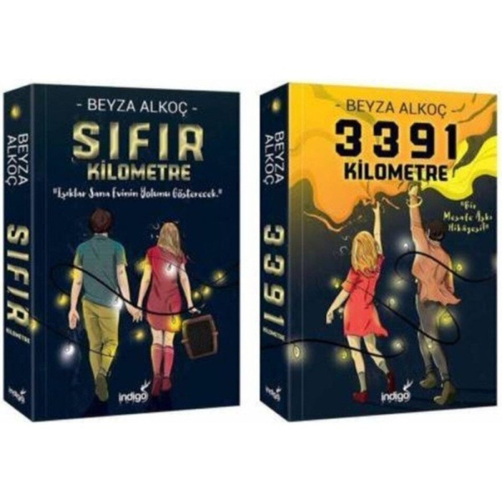 Sıfır Kilometre - 3391 Kilometre 2 Kitap Set - Beyza Alkoç Çeviri Romanlar Fiyatı