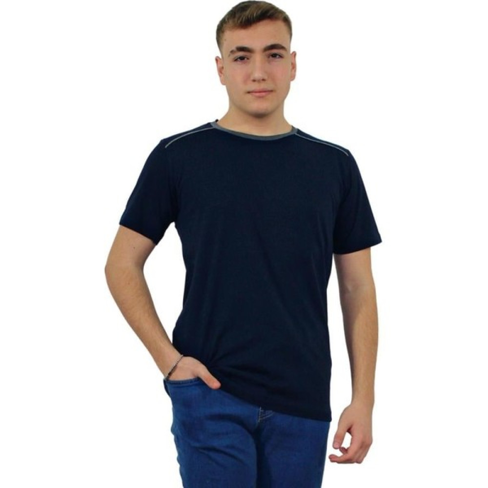 Sıfır Yaka Tişört Penye Lacivert Xsmall Oto Boyaları Fiyatı