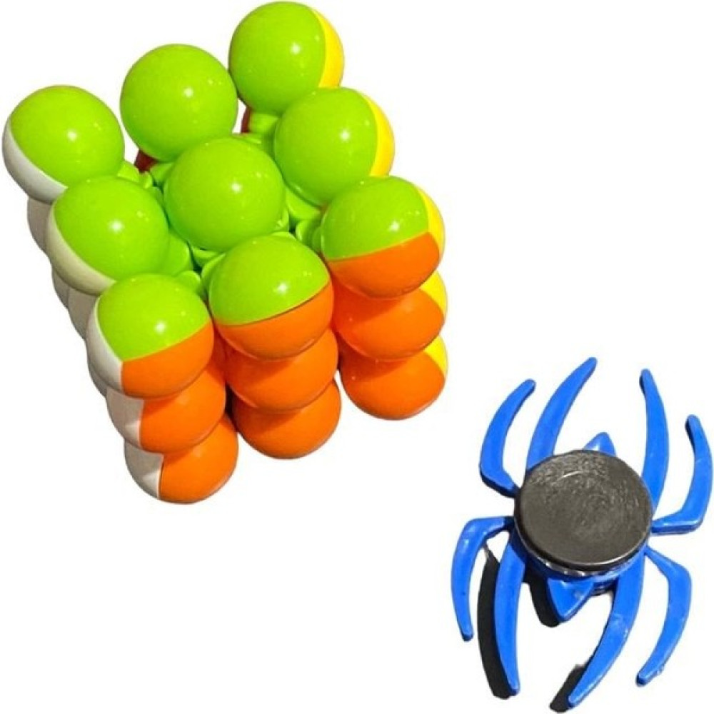 Sıfır312 3x3 Zeka Küpü + Stres Çarkı - Rubik Küp ve Stres Çarkı Ikili Set - Renkli Eğitici Oyuncak Fiyatı
