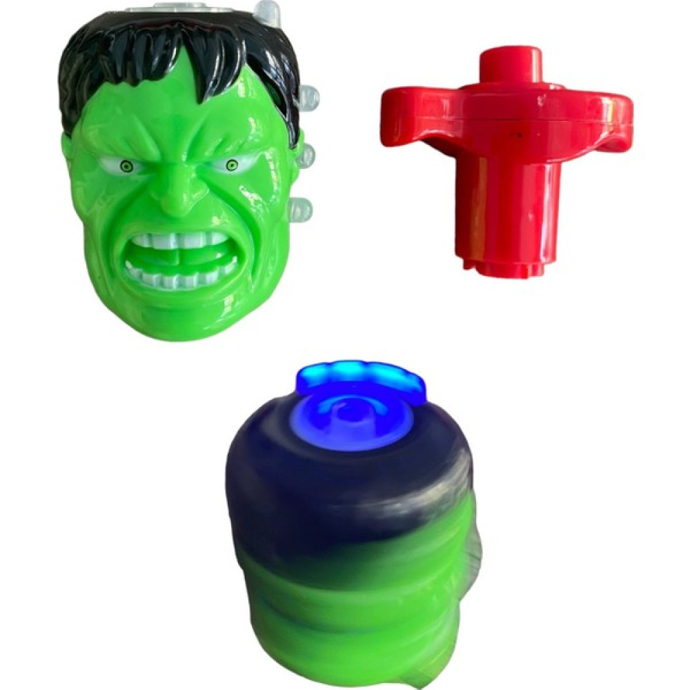 Sıfır312 Müzikli ve Işıklı Hulk Karakterli Topaç Oyuncak - Haylaz Topaç - Açık Yeşil Eğitici Oyuncak Fiyatı