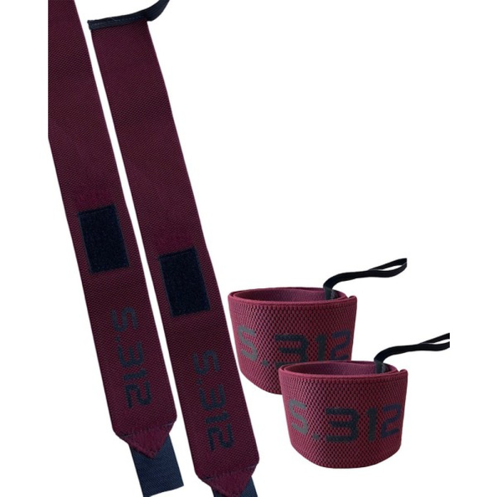 Sıfır312 Pro Wrist Wraps 2'li Paket - Halter, Crossfit, Power Lifting Bilek Bandajı 50 cm x 6 cm Fitness Kondisyon Aksesuarları Fiyatı
