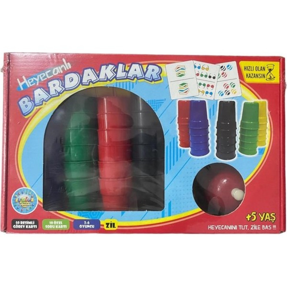 Sıfır312 Renkli Bardaklar Oyunu Heyecanlı Bardaklar Renkli Bardaklar Akıl Zeka Strateji ve Mantık Oyunu Eğitici Oyuncak Fiyatı
