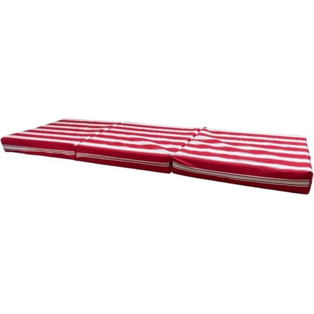 Sıfır312 - Üçe Katlanır Puf Yatak - Çadır Içi Katlanır Yatak - Kamp Yatağı 60X180X9,5 cm - 60 x 180 cm Yatak Fiyatı