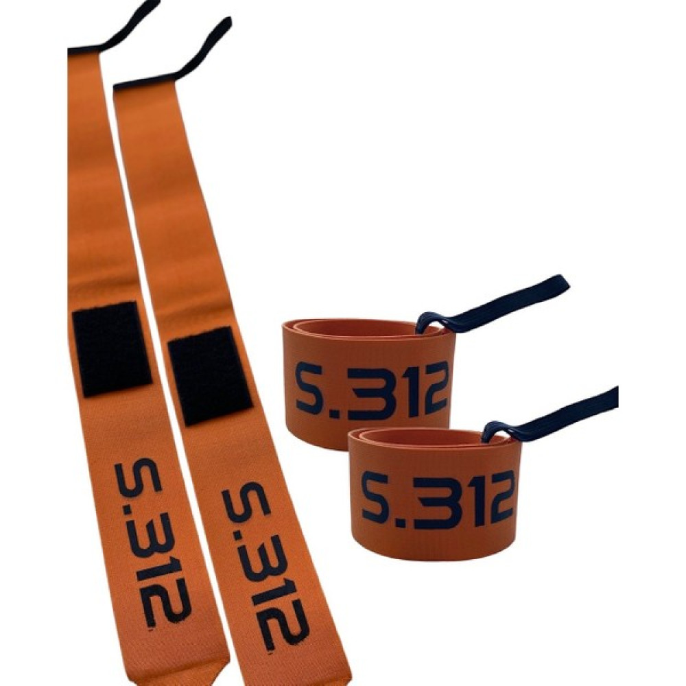 Sıfır312 Wrist Wraps 2'li Paket - Halter, Crossfit, Power Lifting Bilek Bandajı 50X5 cm Fitness Kondisyon Aksesuarları Fiyatı