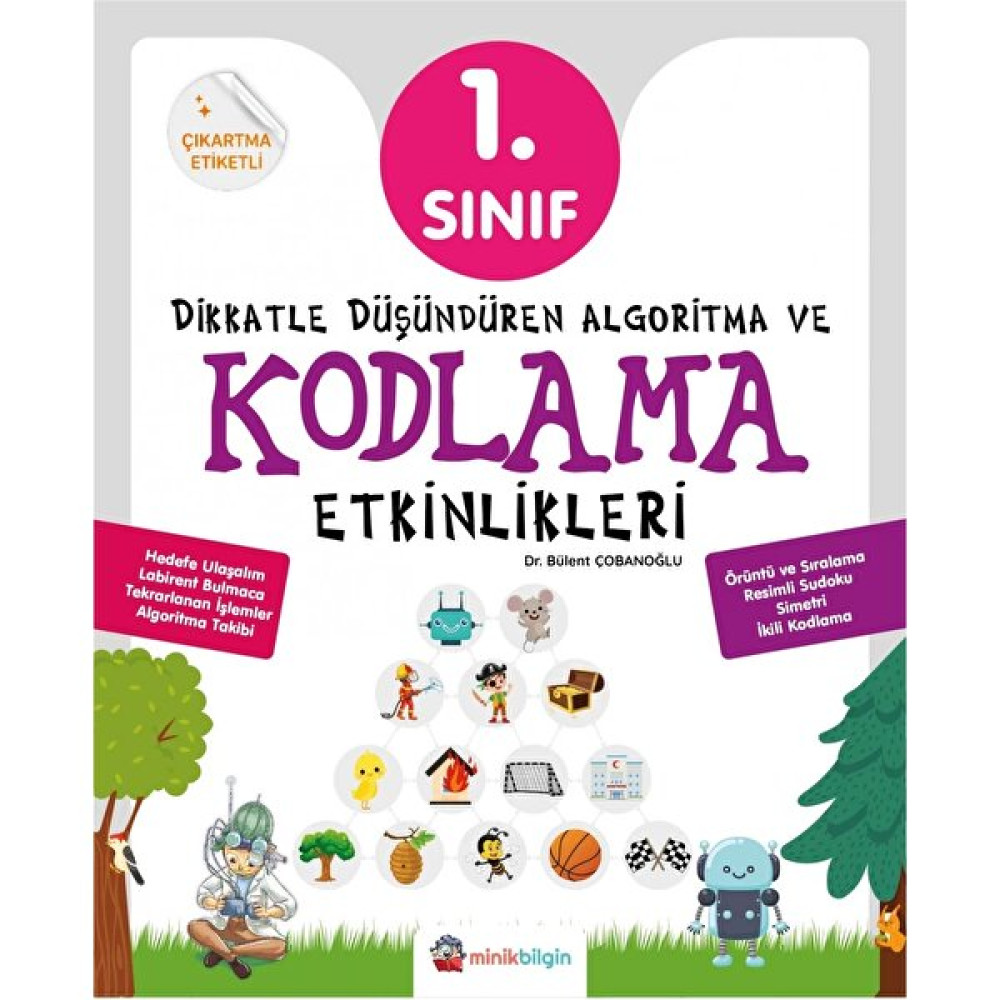 Sıfırbir Yayınları 1.sınıf Kodlama ve Algoritma Etkinlikleri Kaynak Kitapları Fiyatı