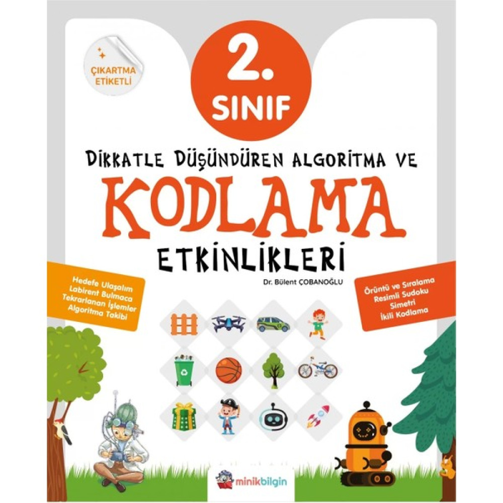 Sıfırbir Yayınları 2.sınıf Kodlama ve Algoritma Etkinlikleri Kaynak Kitapları Fiyatı
