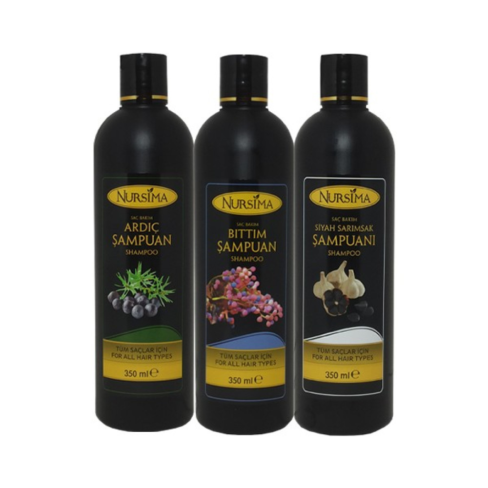 Siftaholsun Bitki Özlü Ardıç Şampuanı + Bıttım Şampuanı + S. Sarımsak Şampuanı, 3 x 350 ml Şampuan ve Saç Kremi Fiyatı