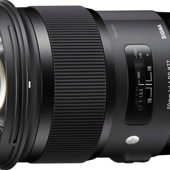 Sigma 50mm f-1.4 DG HSM Art Lens