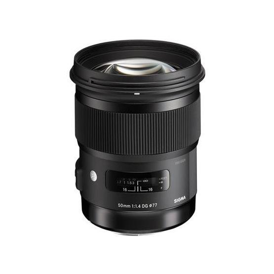 Sigma 50mm f-1.4 DG HSM Art Lens