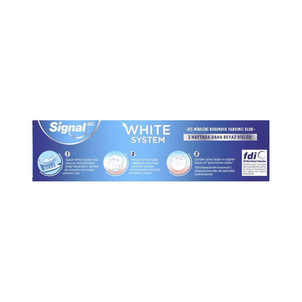 Signal Diş Macunu White System 75 ml
