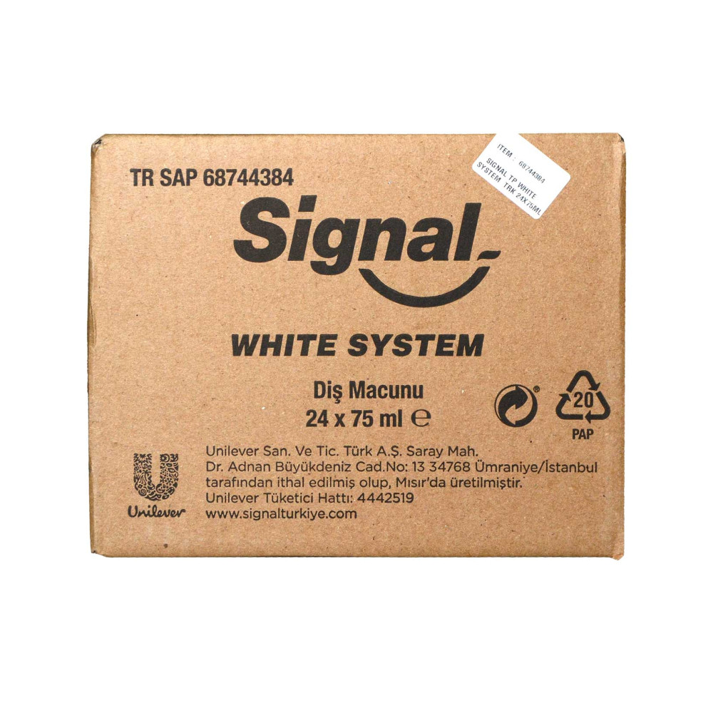 Signal Diş Macunu White System 75 ml