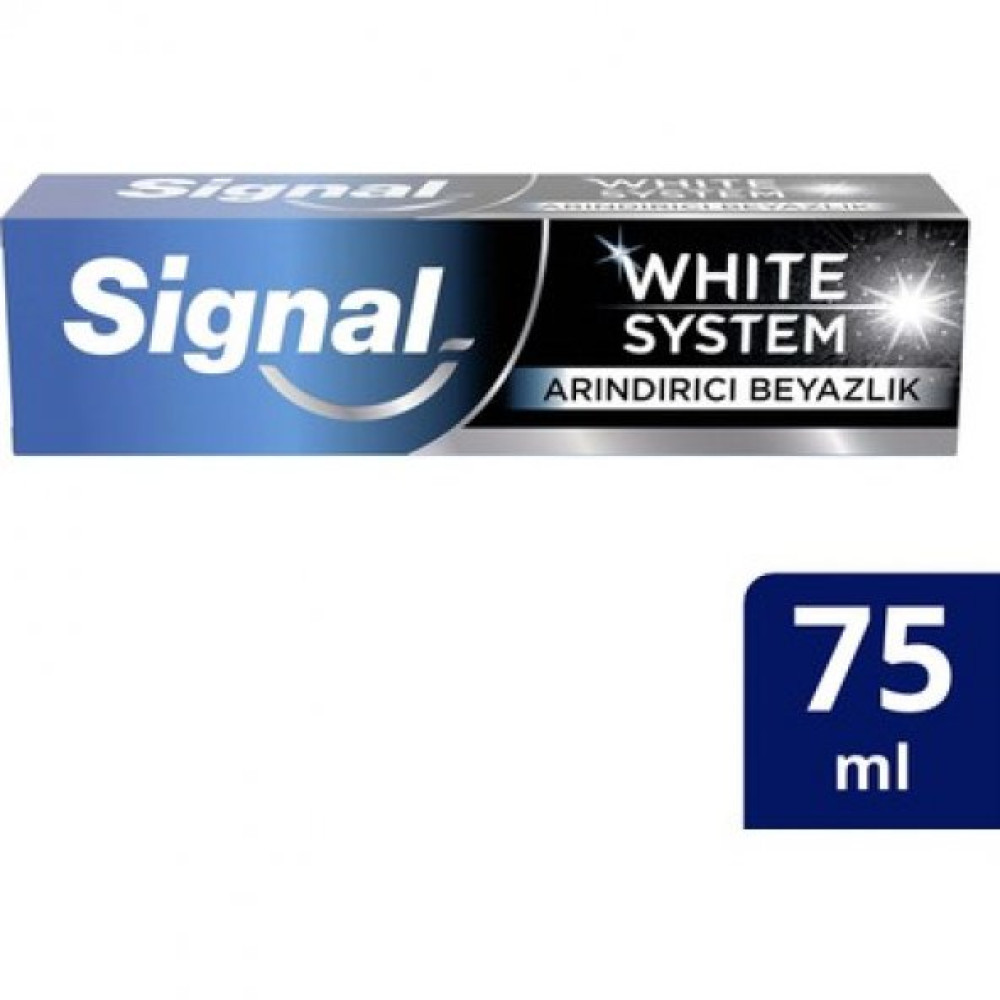 Signal Diş Macunu Whıte System Karbon 75 Ml X 12 Adet Diş Beyazlatıcılar Fiyatı