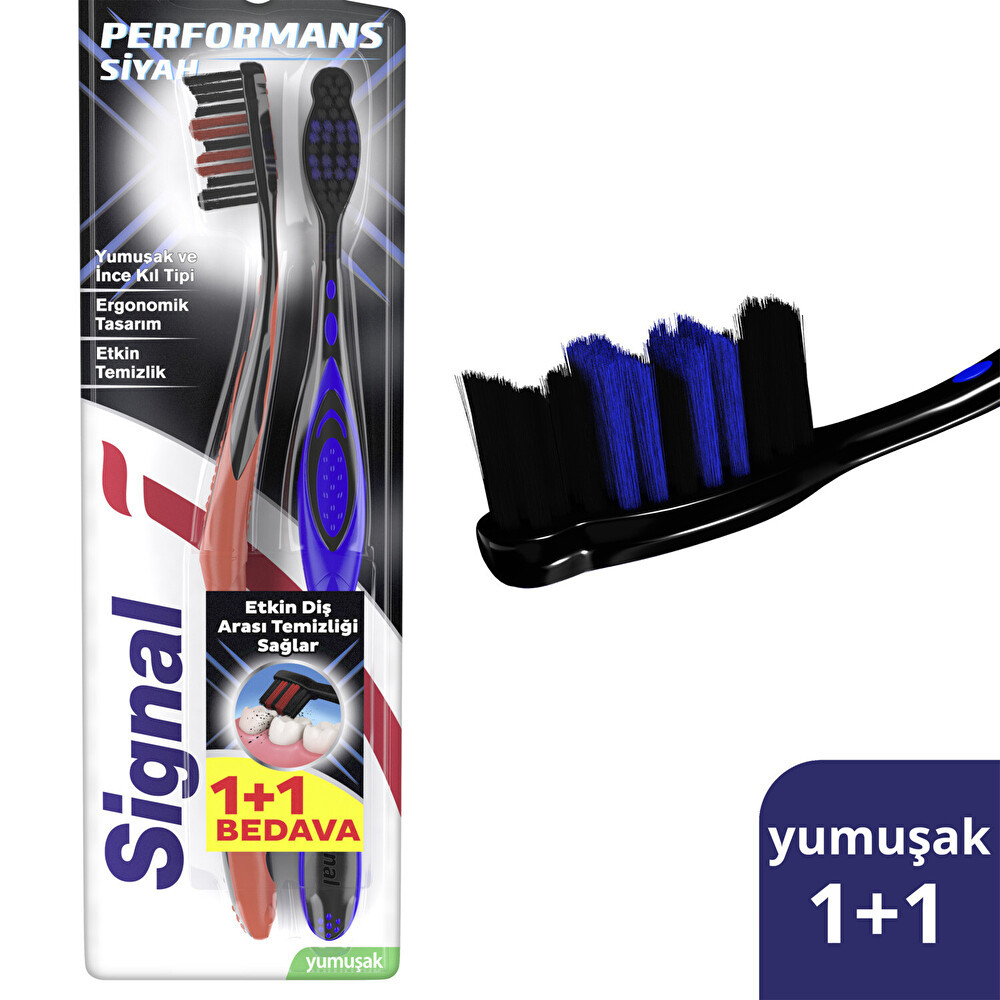 Signal Performance Black 1+1 Diş Fırçası Diş Fırçaları Fiyatı