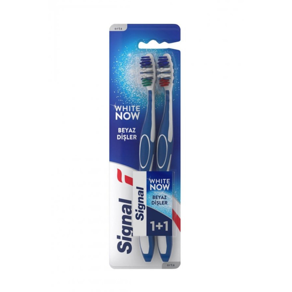 Signal White Now Beyaz Disiler - Dis Fircasi 1+1 Diş Fırçaları Fiyatı