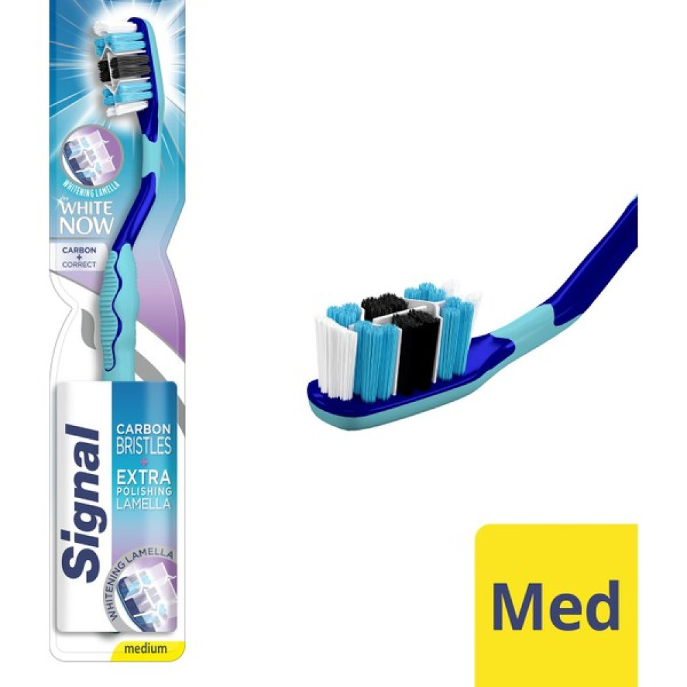 Signal White Now Carbon + Correct Diş Fırçası Diş Fırçaları Fiyatı