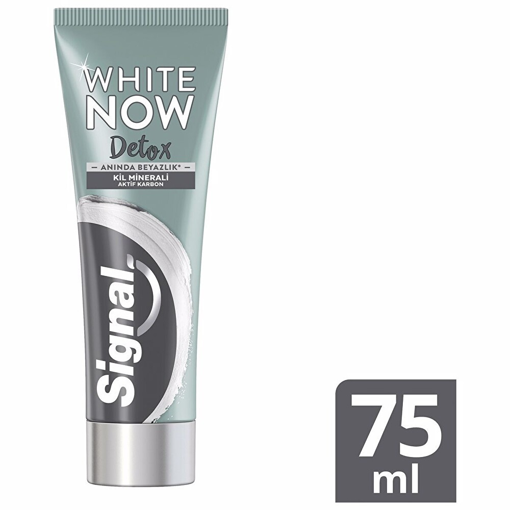 Signal White Now Diş Macunu Detox Kil Minerali 75 ml Diş Macunları Fiyatı