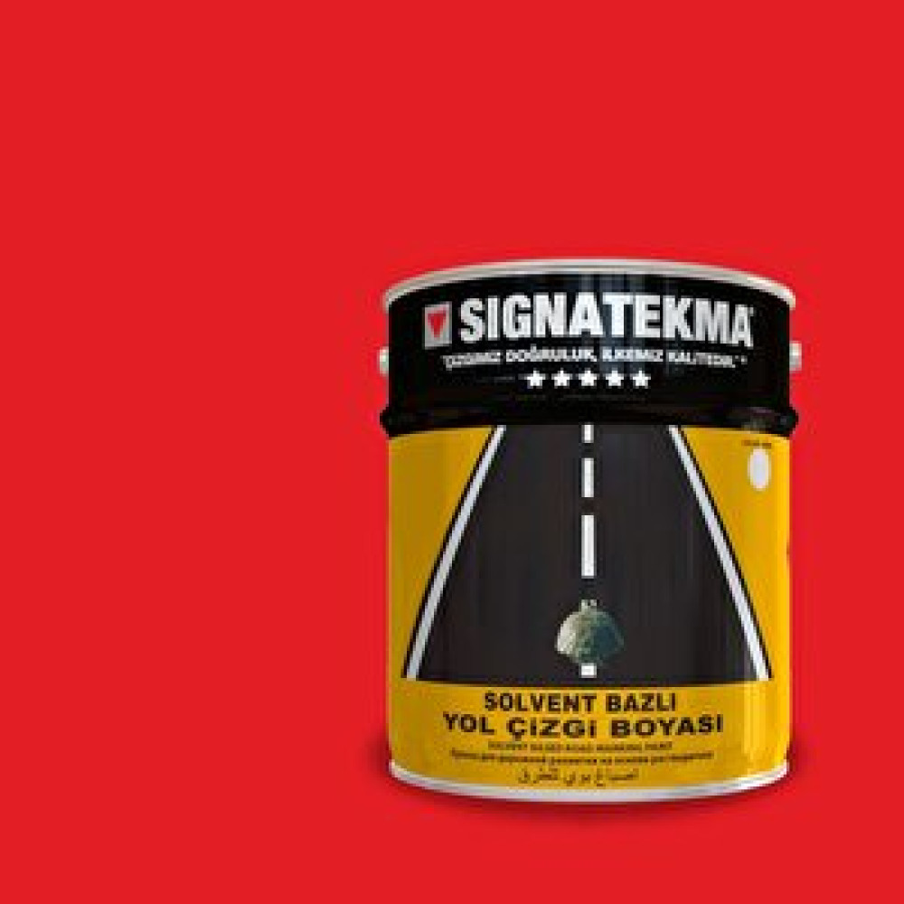 Signatekma Constance - Mma Esaslı Akrilik Yol Çizgi Boyası 25 Kg Kirmizi Boyalar Fiyatı