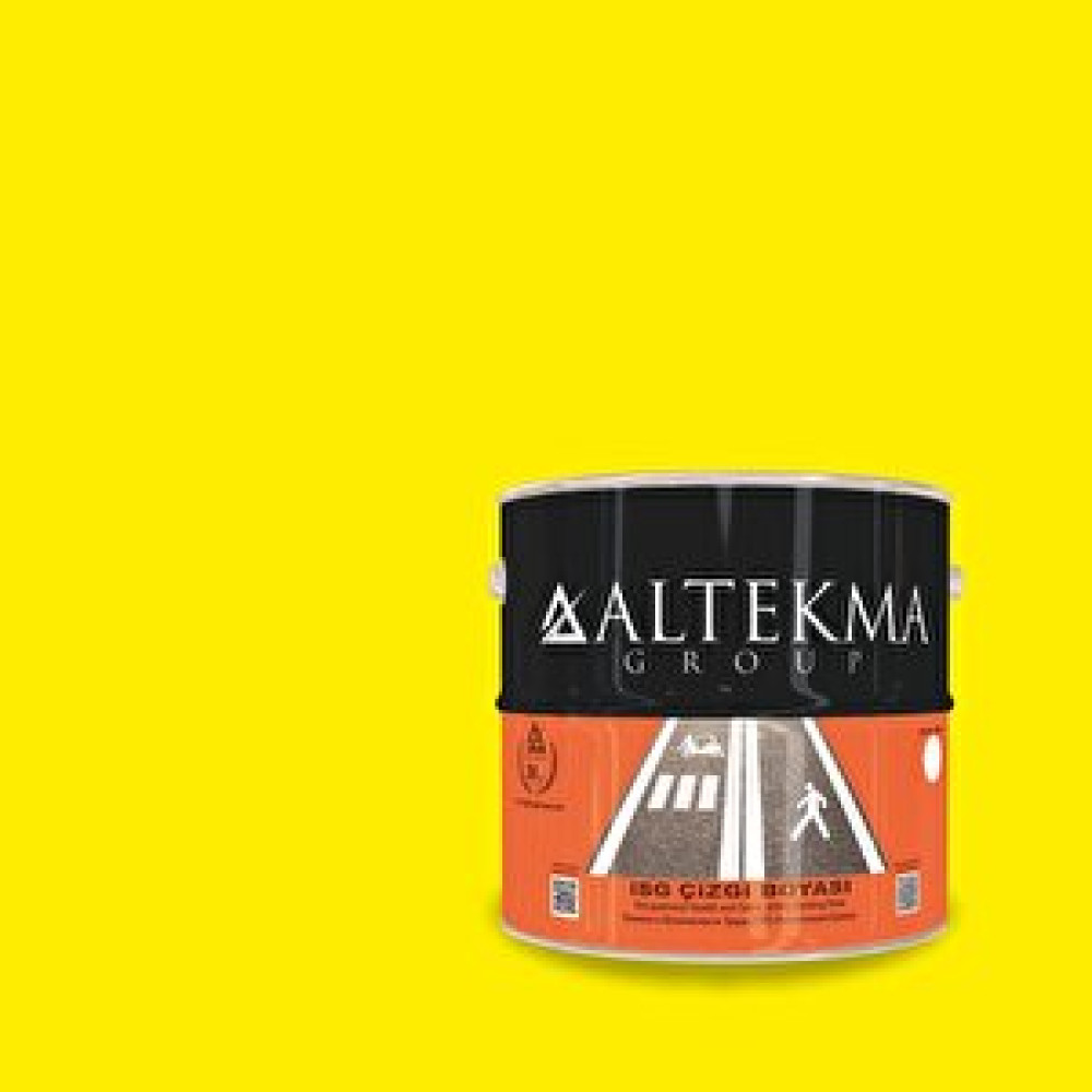 Signatekma İsg İş Sağlığı Ve Güvenliği Çizgi Boyası 10 Kg Sari Boyalar Fiyatı