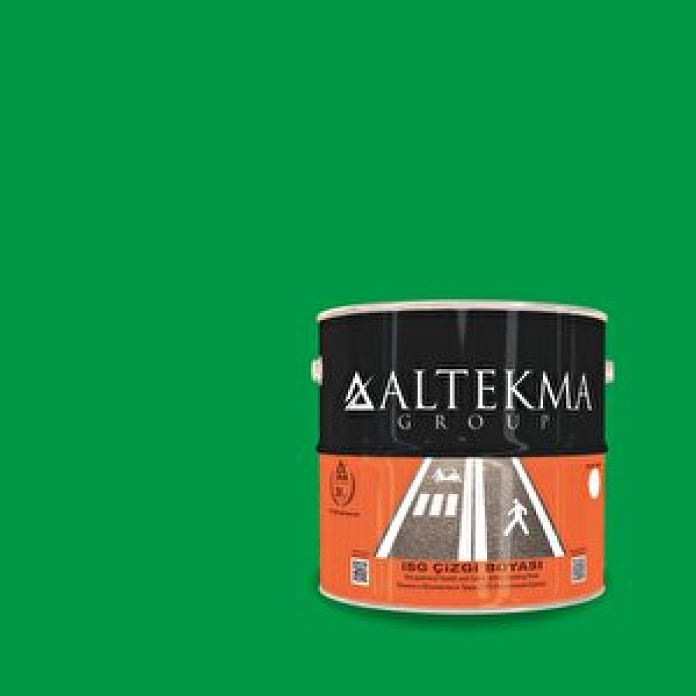 Signatekma İsg İş Sağlığı Ve Güvenli̇ği̇ Çi̇zgi̇ Boyası 10 Kg Yeşi̇l Boyalar Fiyatı
