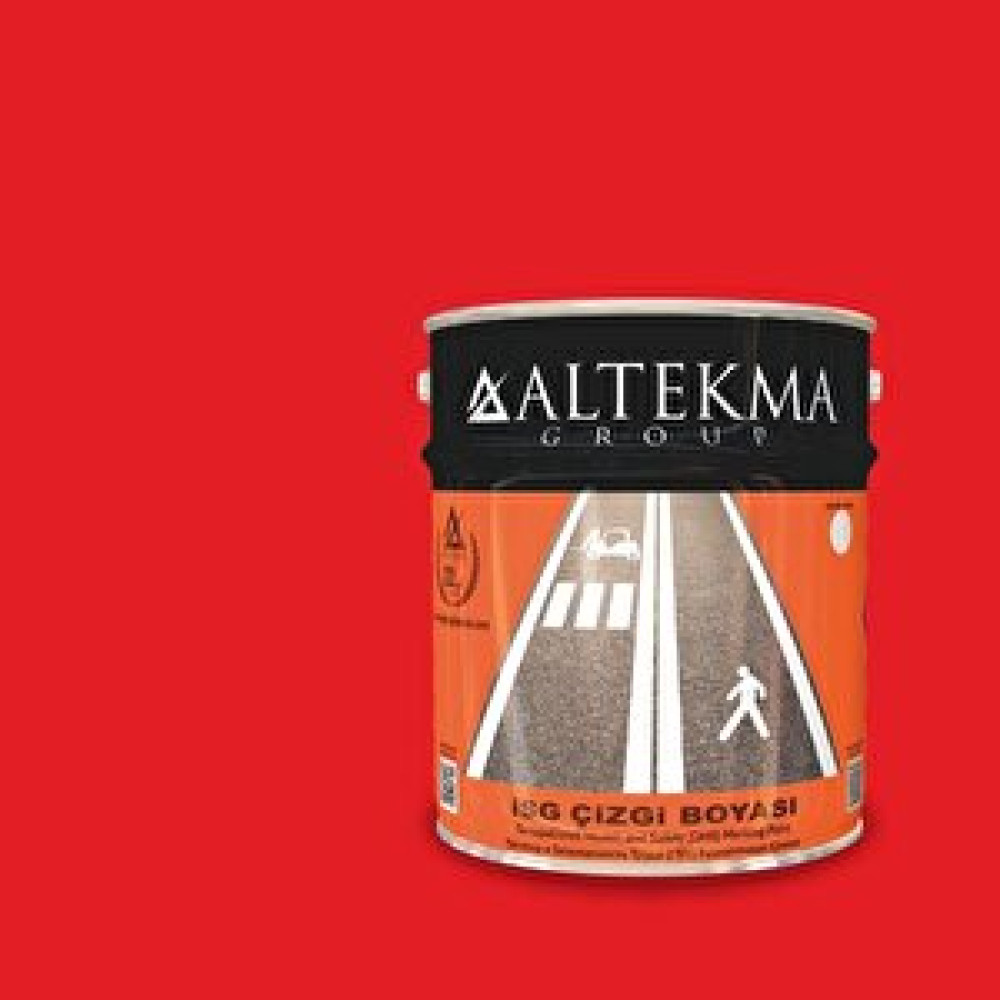 Signatekma İsg Soğuk Yol Çi̇zgi̇ Boyası 20 Kg Kırmızı Boyalar Fiyatı