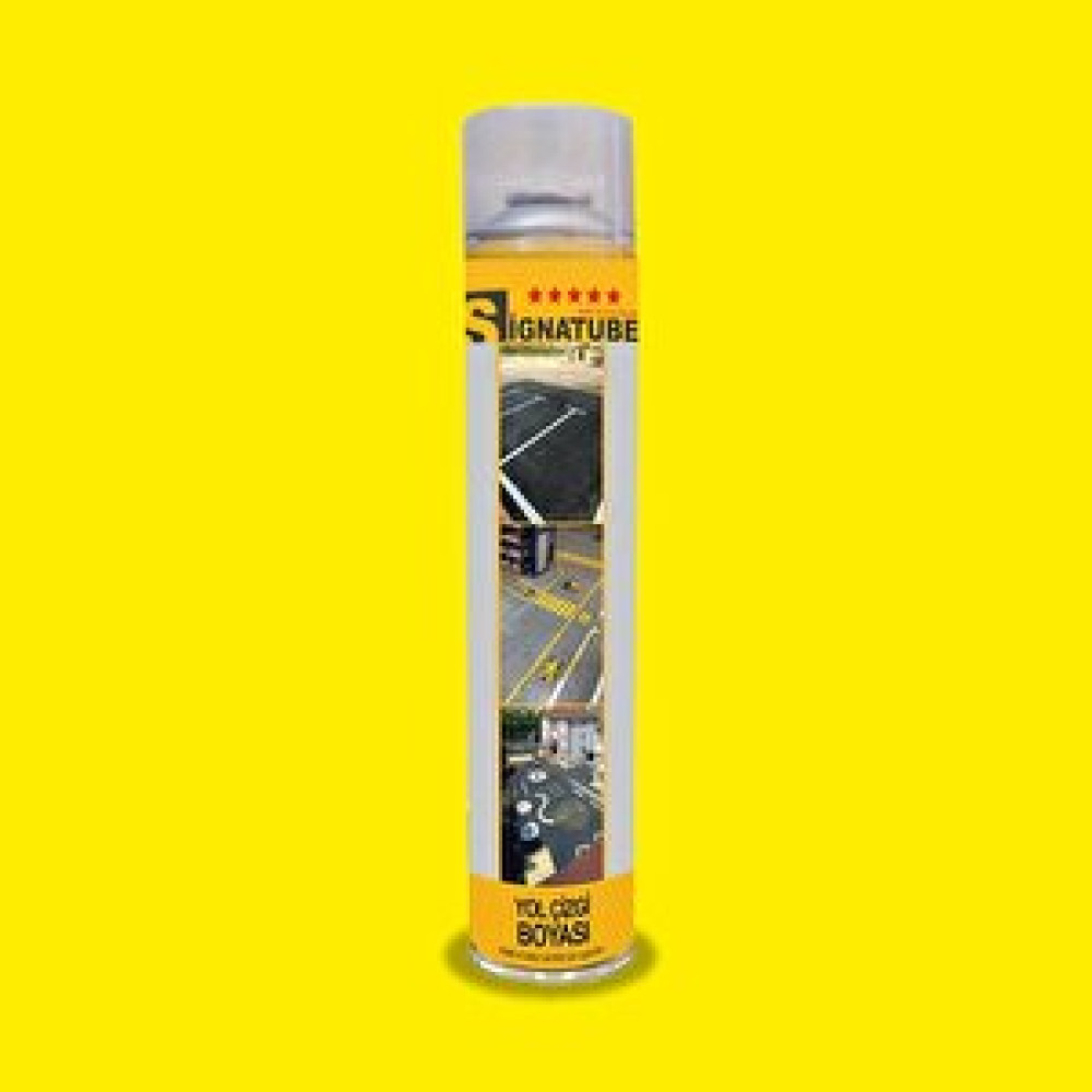 Signatekma Signatube Sprey Yol Çizgi Boyası 750ml Sari Sarı Boyalar Fiyatı