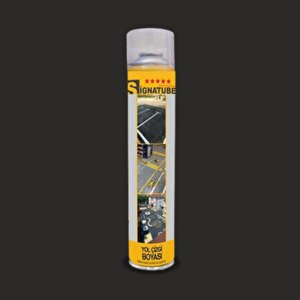 Signatekma Signatube Sprey Yol Çizgi Boyası 750ml Si?Yah Siyah Boyalar Fiyatı