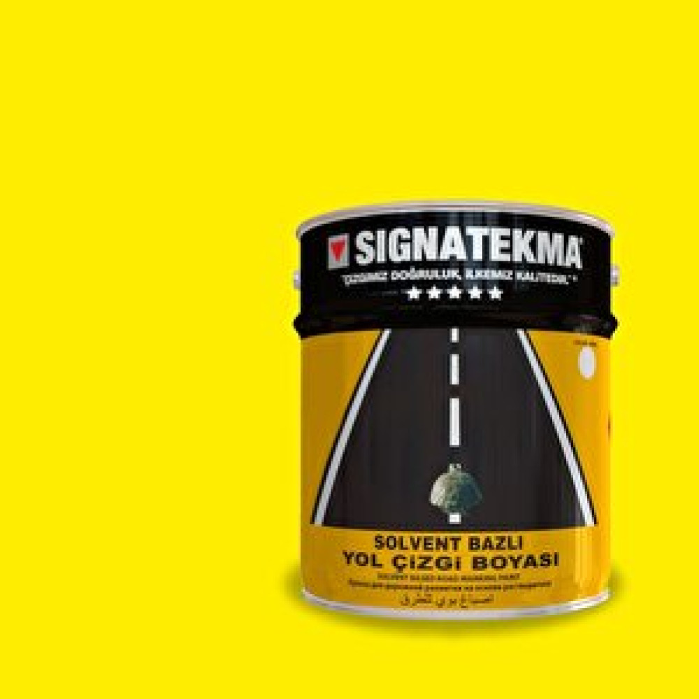 Signatekma Signawall - Alkid Esaslı Bordür Ve Kolon Boyası 25 Kg Sarı Boyalar Fiyatı