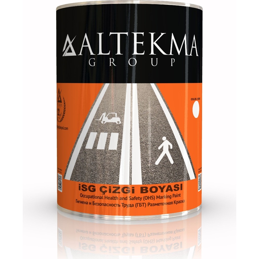 Signatekma SOĞUK YOL ÇİZGİ BOYASI 5KG Kırmızı - Ral 3020, Isg Çizgi Boyası - 5 Kg Diğer Fiyatı