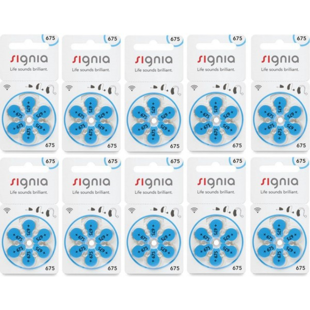 Signia 675 Numara Işitme Cihazı Pili 60'lı Diğer Fiyatı