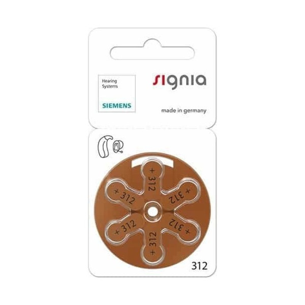Signia Işitme Cihazı Pili 312 Numara 60'lı - 60' lı Diğer Fiyatı
