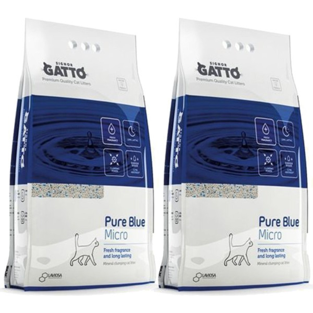 Signor Gatto Pure Blue Fresh Ince Taneli Kedi Kumu 10 Lt x 2 Evcil Hayvan Ürünleri Fiyatı