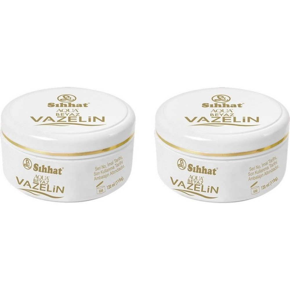 Sıhhat Vazelin 120gr Beyaz X 2 Adet - 1 Nemlendiriciler Fiyatı