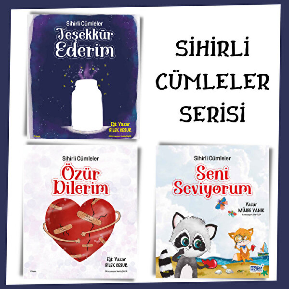 Sihirli Cümleler Serisi-Hikaye Kitabı Seti -Dilek Cesur Çocuk Masal Fiyatı