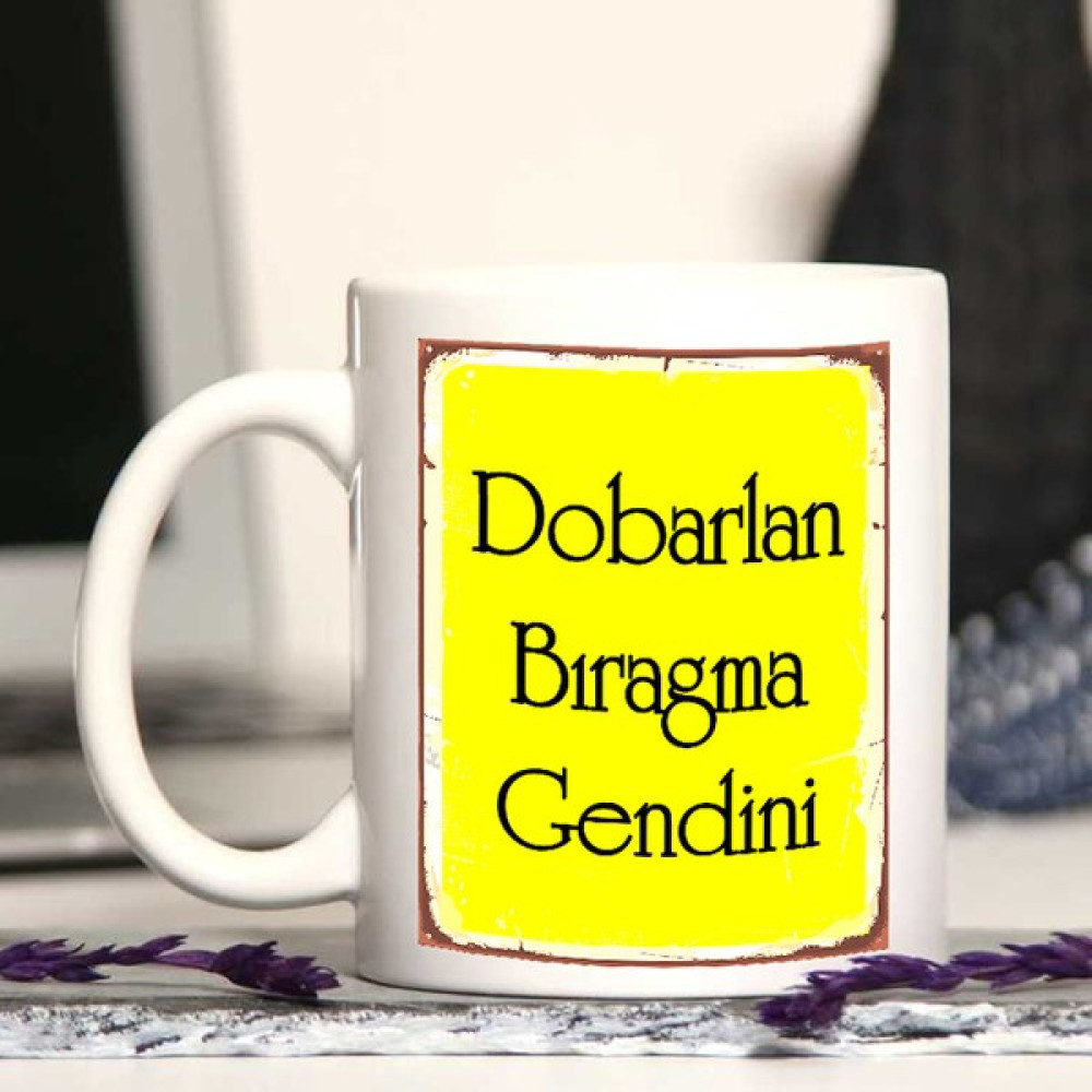 Sihirli Kare Bırakma Kendini Kupa Bardak - 1 Adet - Beyaz - 200 ml Fincan / Bardak / Kahve Takımı Fiyatı