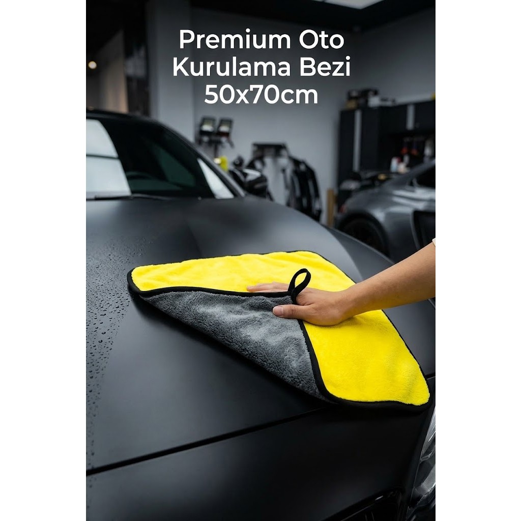 Sihirli Mop Premium Araba Kurulama Bezi Oto Kurulama Bezi 50X70CM SSD / Solid State Drive Fiyatı