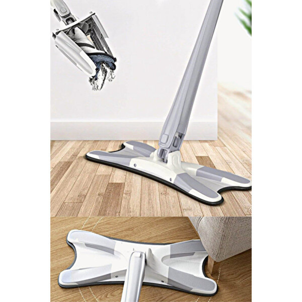 Sihirli Mop x Mop Kelebek Mop Kendinden Sıkmalı Yeni Nesil Mop - Beyaz Temizlik Malzemeleri Fiyatı