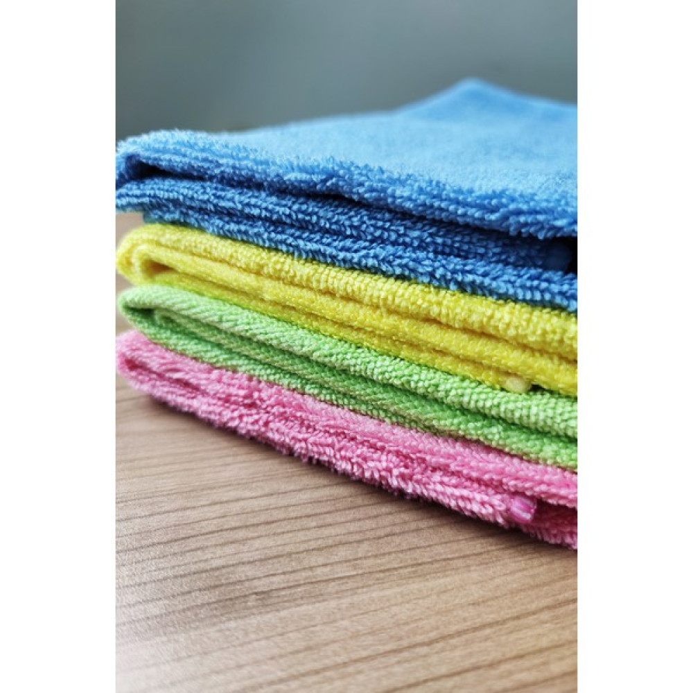 Sihirli Mop Yer Temizleme Bezi Yüksek Emiş Gücü Toz Kıl Tüy Toplar %100 Mikrofiber 50X80CM (3 Lü) - Pembe - Mavi Temizlik Malzemeleri Fiyatı