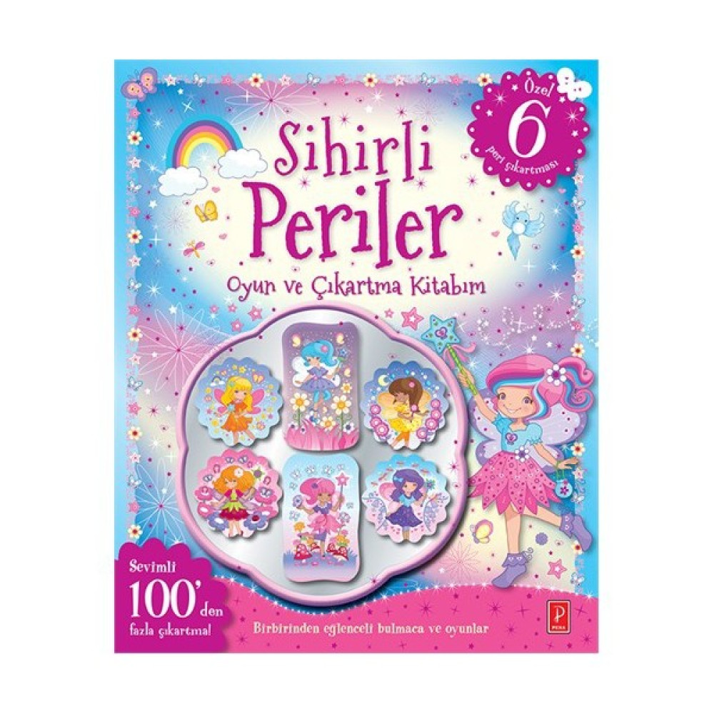 Sihirli Periler Oyun Ve Çıkartma Kitabım-Kolektif Okul Öncesi Eğitici & Öğretici Kitaplar Fiyatı