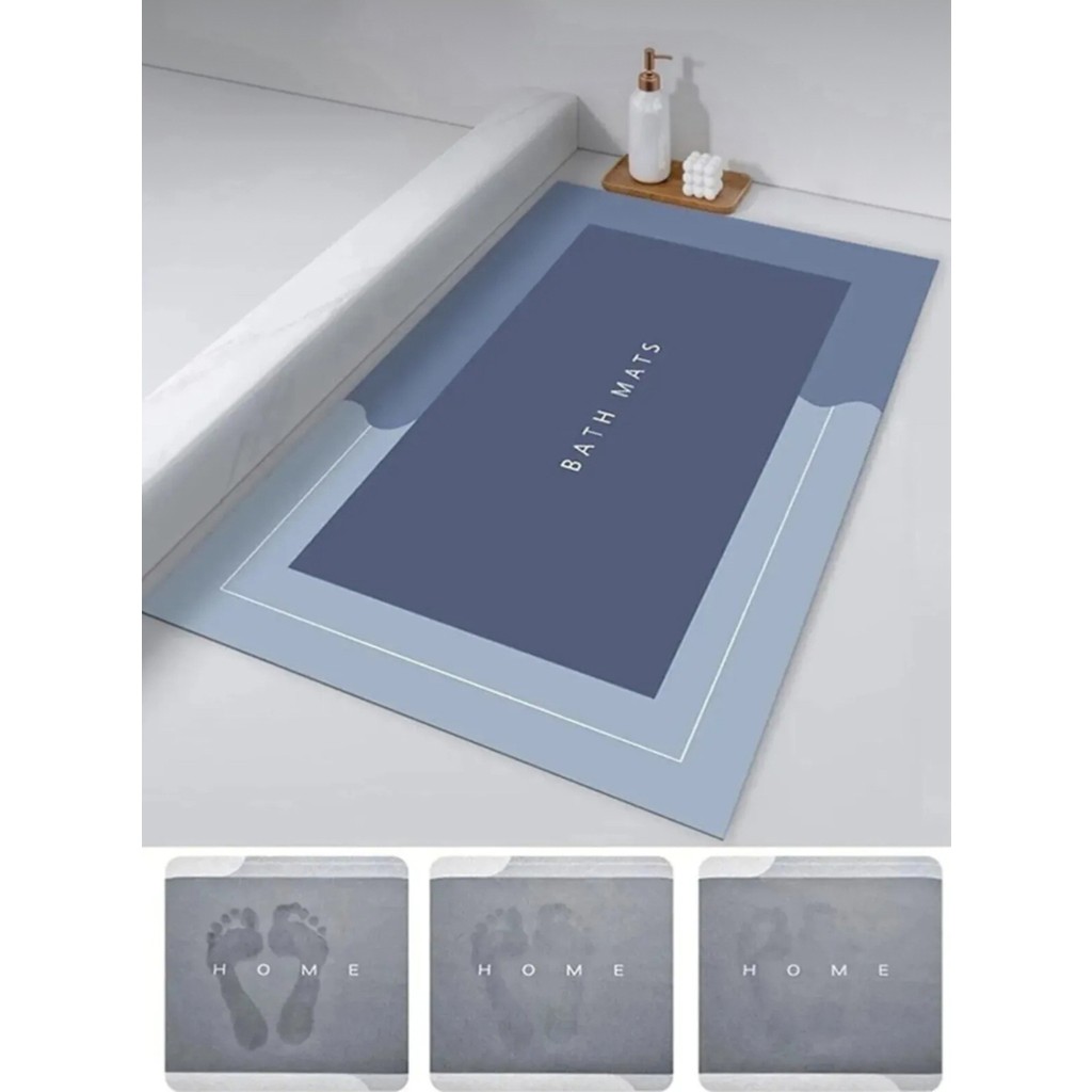 Sihirli Su Emici Banyo Paspası Kaymaz Tabanlı Abdest Paspası 48 X78 cm Araca Özel Paspaslar Fiyatı