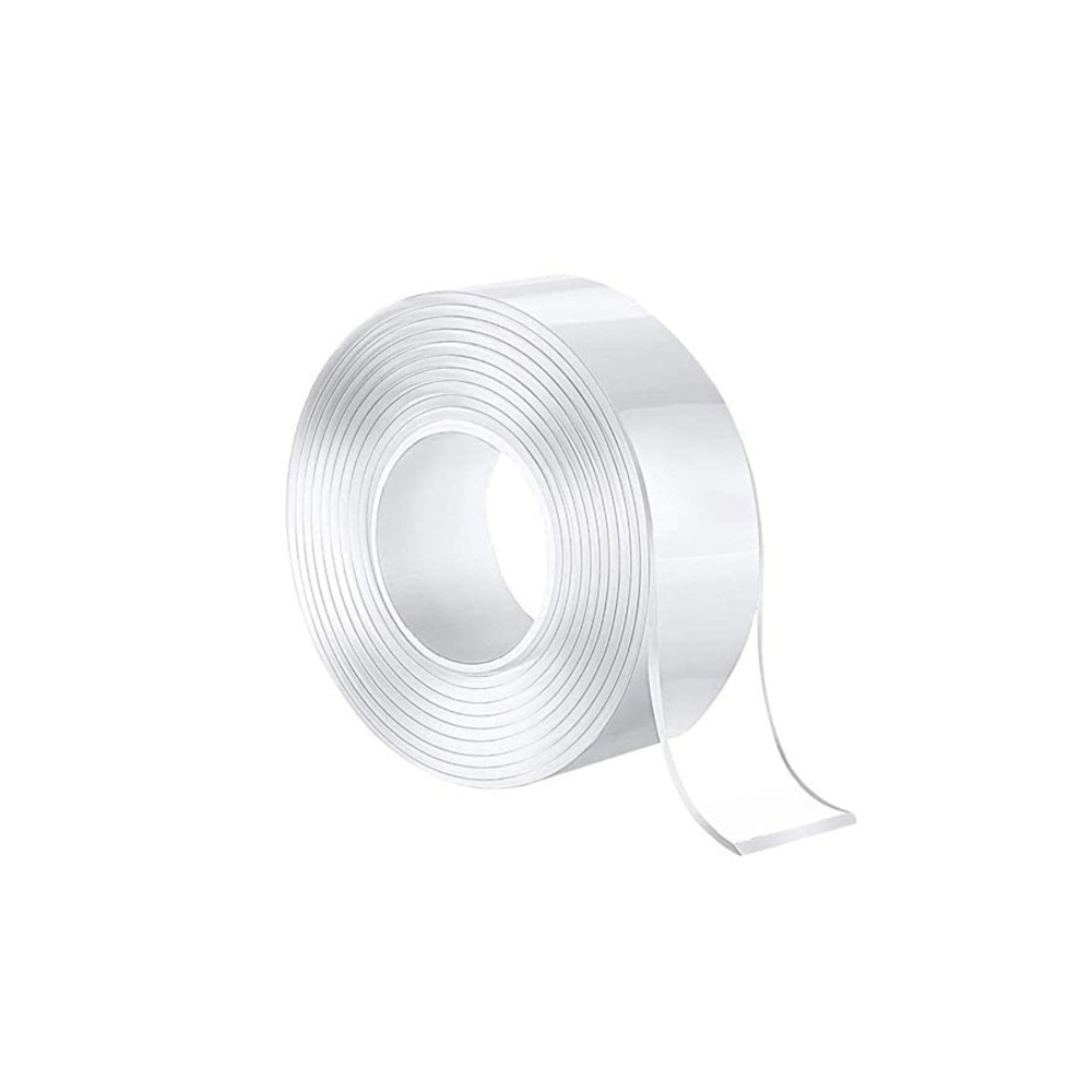 Sihirlicin Nano Teknoloji Çift Taraflı Şeffaf Süper Güçlü Su Geçirmez Yıkanabilir Bant 1.8 Cm X 3 Metre Nalburiye & Hırdavat Fiyatı