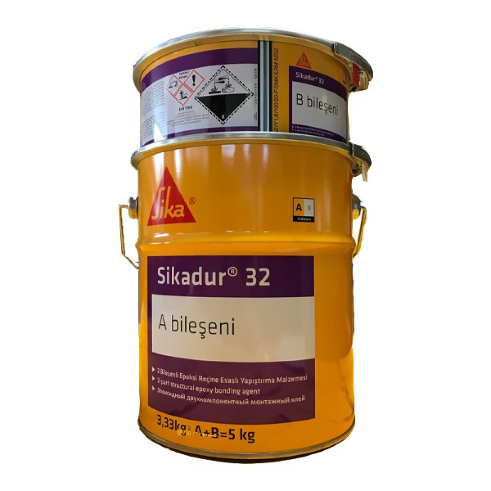 Sika Sikadur 32 Iki Bileşenli Epoksi Reçine Esaslı Yapıştırma Malzemesi Nalburiye & Hırdavat Fiyatı